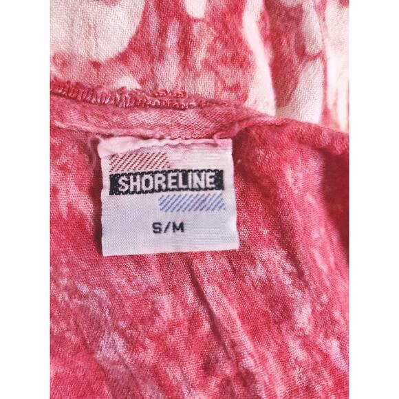 Shoreline Ombre Tie-dyed Dress With Fringe & Embroidery Summer Beachy Boho VGUC - Picture 4 of 6